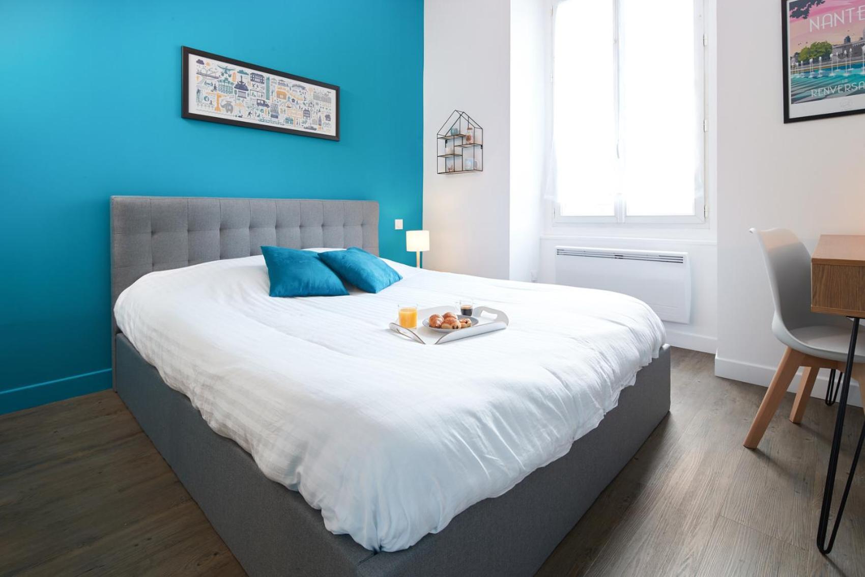 Apartamento Le Bleu Nantais Nantes Exterior foto